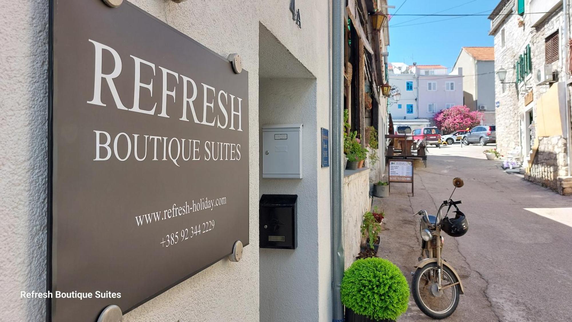 Refresh Boutique Suites - Central Point Vodice Dış mekan fotoğraf