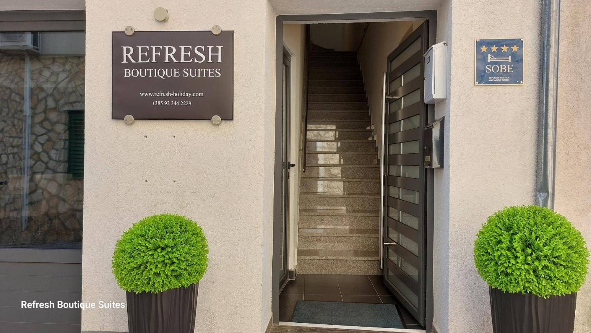 Refresh Boutique Suites - Central Point Vodice Dış mekan fotoğraf