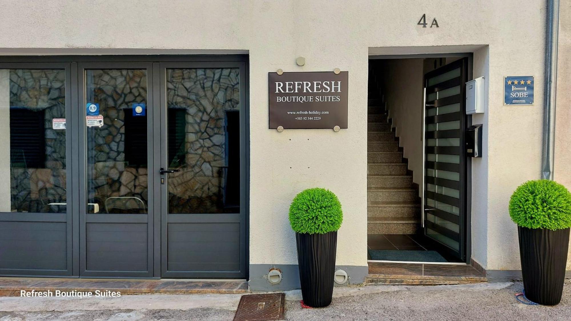 Refresh Boutique Suites - Central Point Vodice Dış mekan fotoğraf